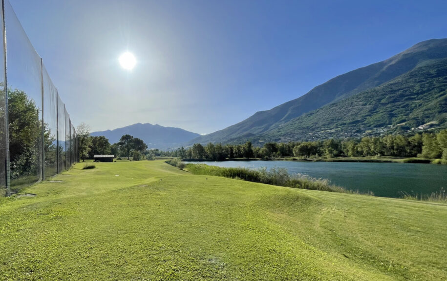 Golf Club Aosta Brissogne - Immagine del campo - Buca 6